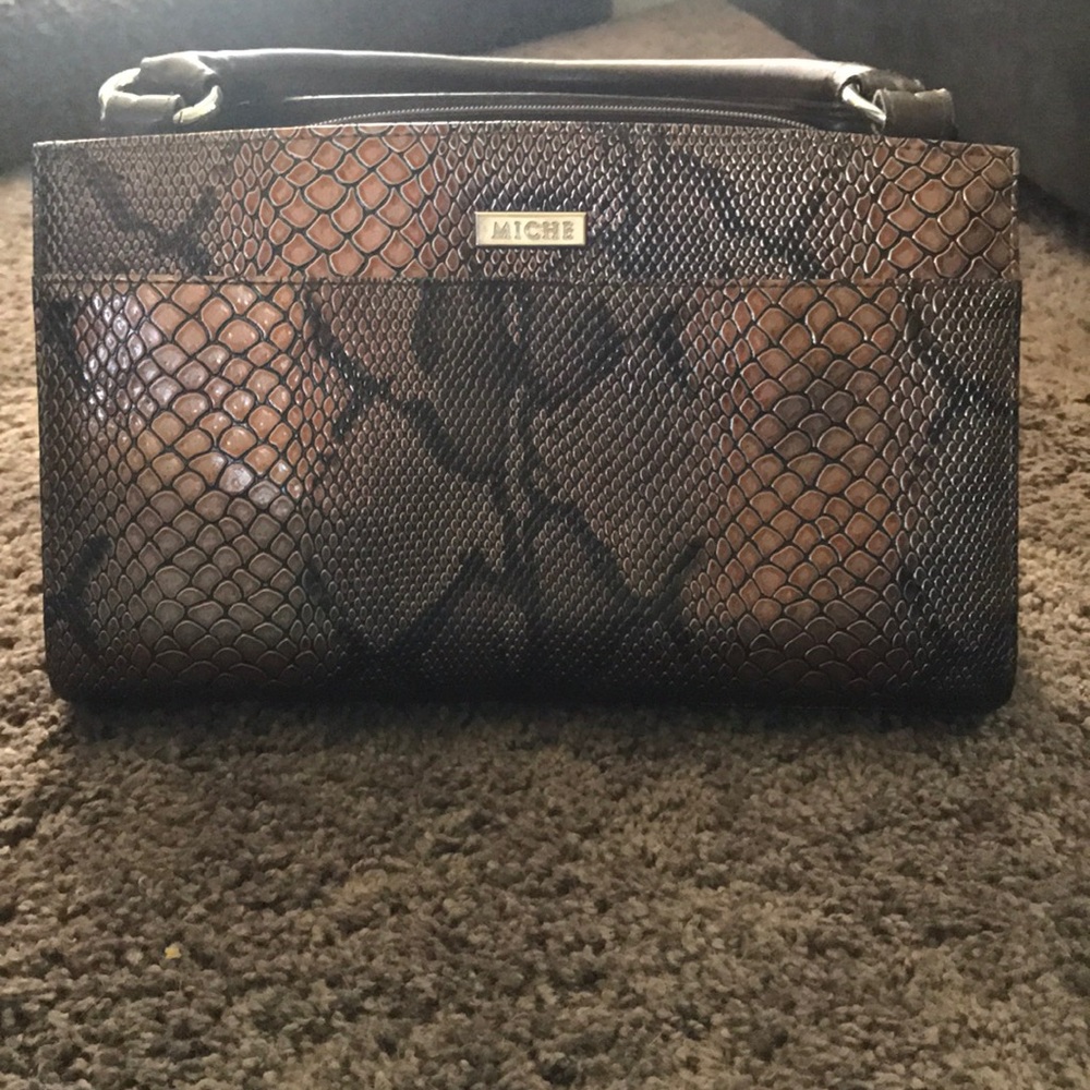 Miche Classic Base, Faux Alligator Shell Purse